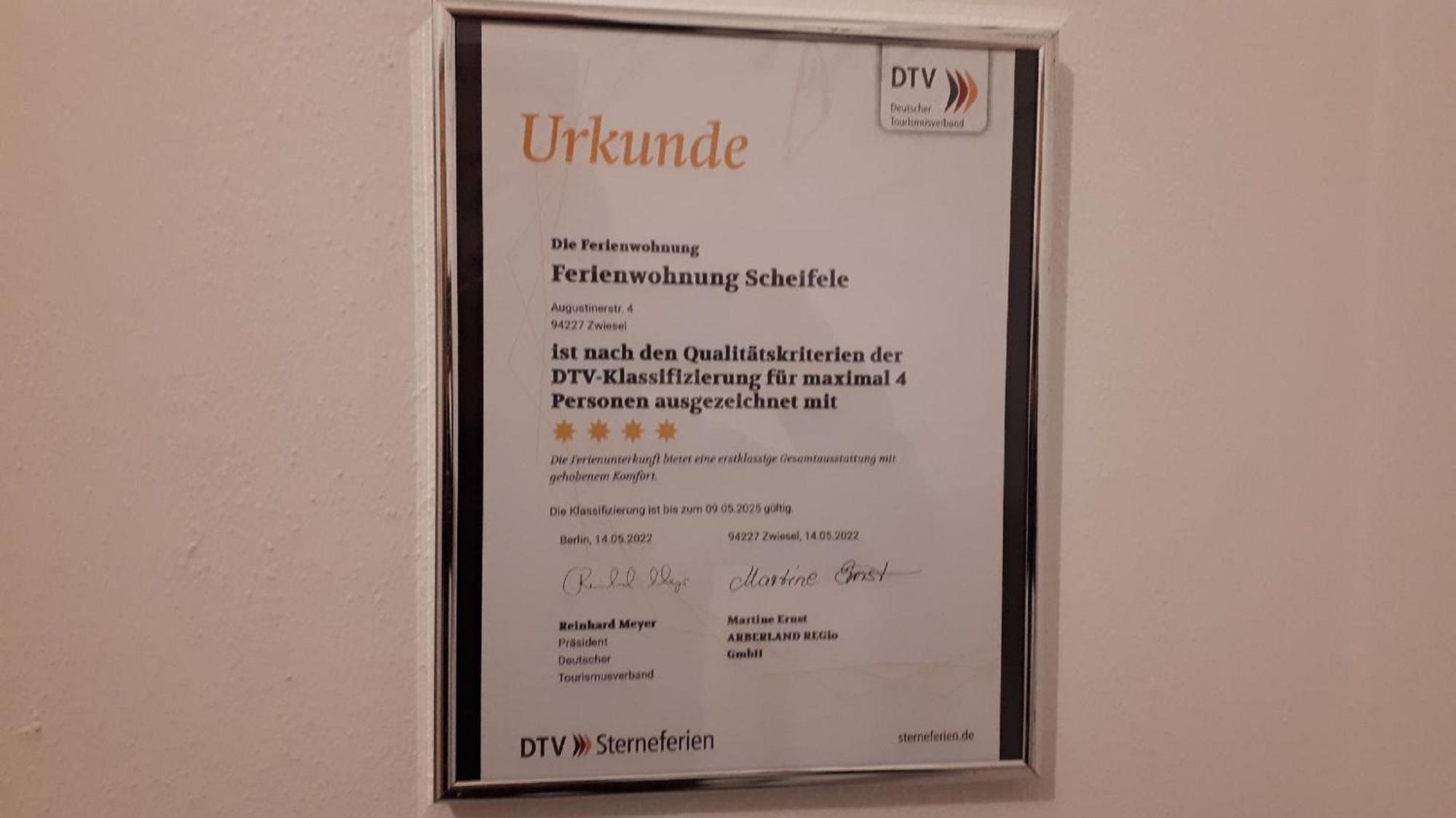 Fw Scheifele Apartment Zwiesel Exterior foto